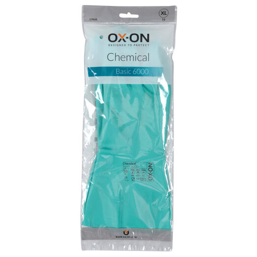 OX-ON Chemical Basic 6000 nitril handske grøn